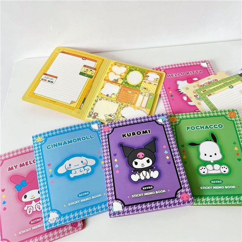

Sticky notes sets model buku 12in1 karakter san*rio lucu motif anak anak