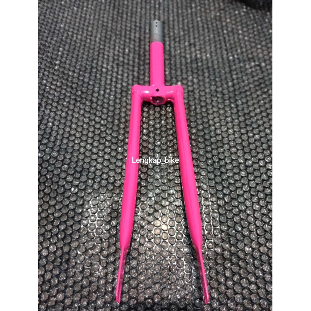 (Fork 20 Mini) Fork Sepeda Mini 20 inch Garpu Depan Porok 20 inch City Bike Keranjang Warna Pink dan