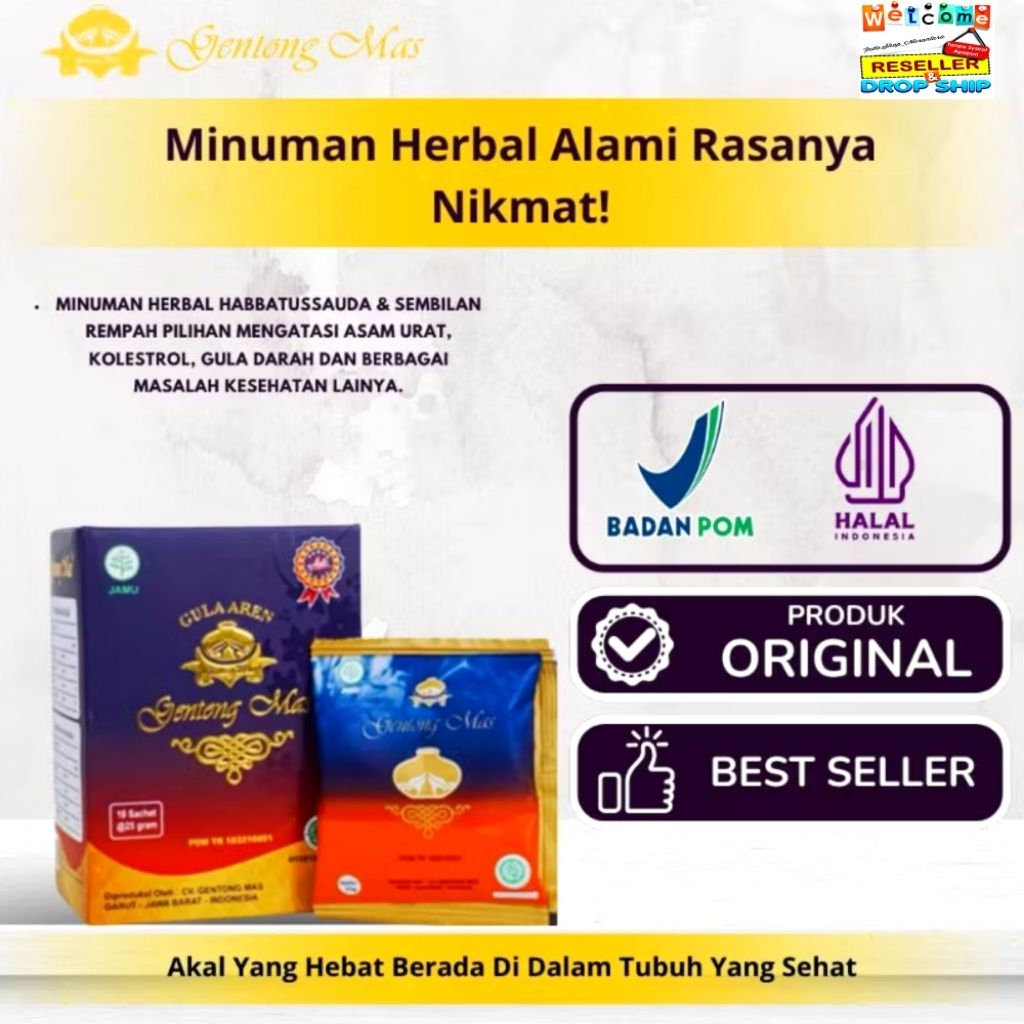 

GENTONG MAS MINUMAN HERBAL GULA AREN | GENTONG MAS | GULA AREN