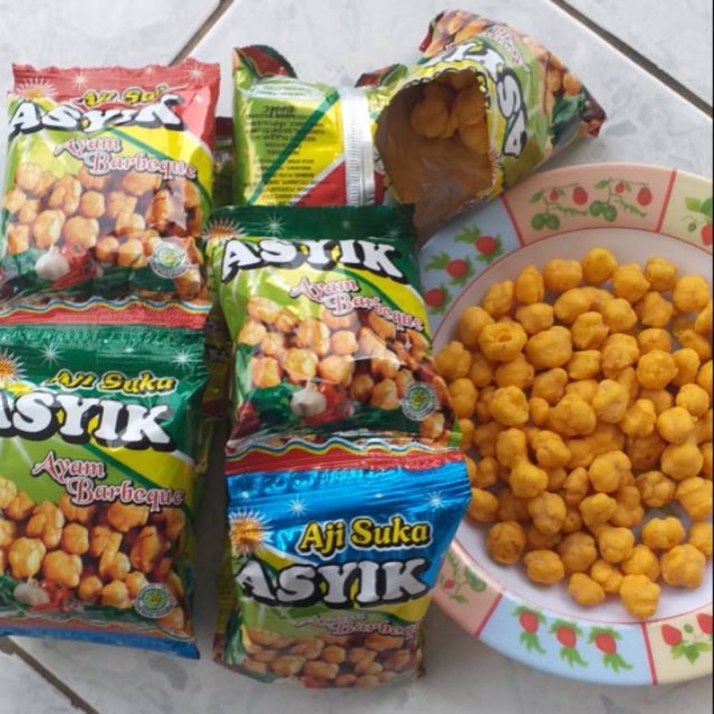 

[1 renceng] makanan jadul snack jadul Asyik isi 10 pcs