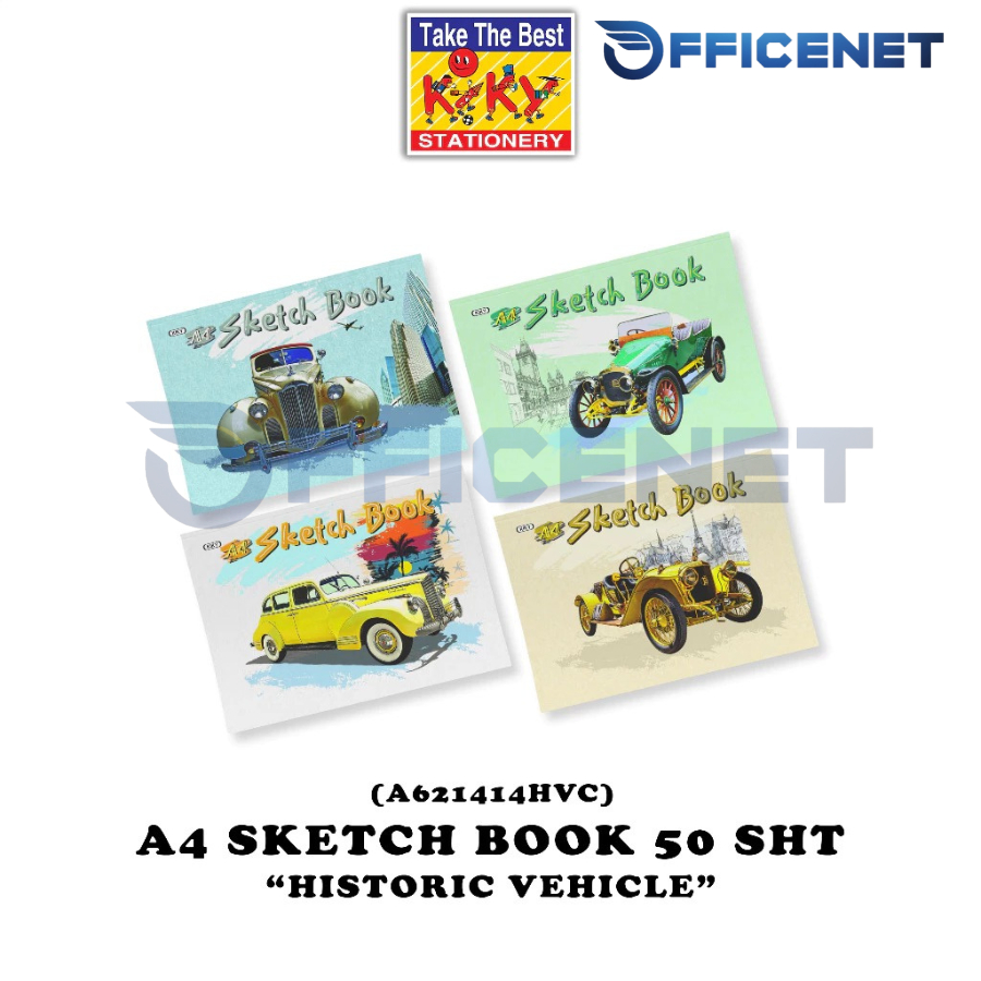 

KIKY SKETCH BOOK A5 A4 A3 BUKU GAMBAR SKETSA