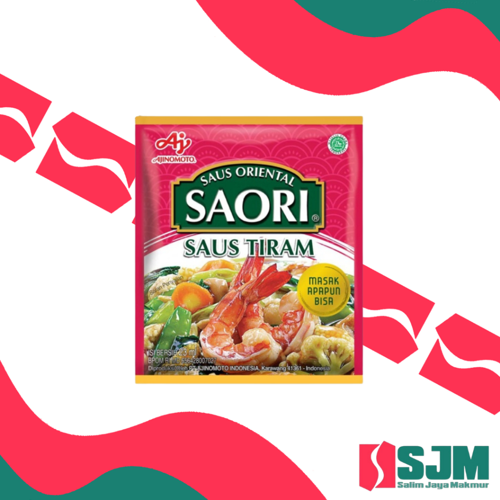 

Saori Saus Tiram 23Ml - Saus Tiram Sachet