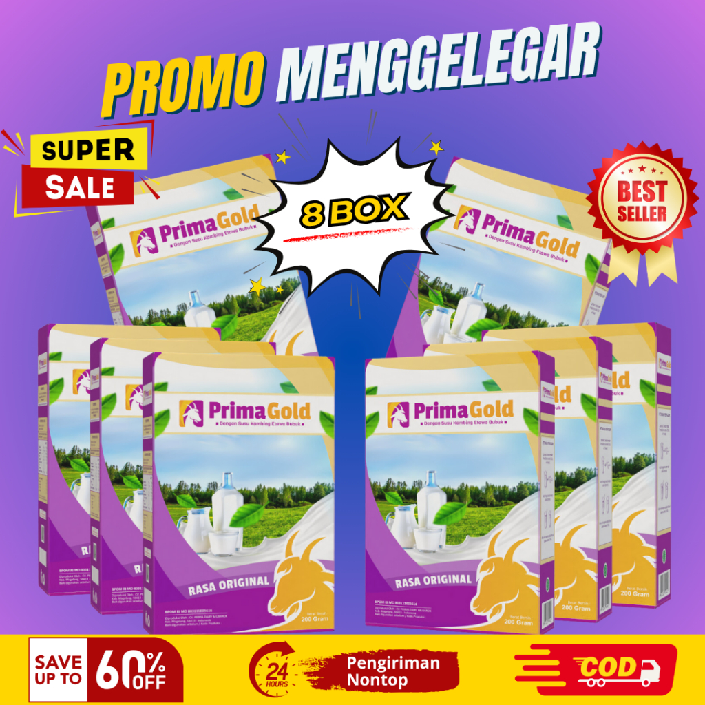 

Promo 8 Box Primagold Susu Kambing Etawa Prima Gold