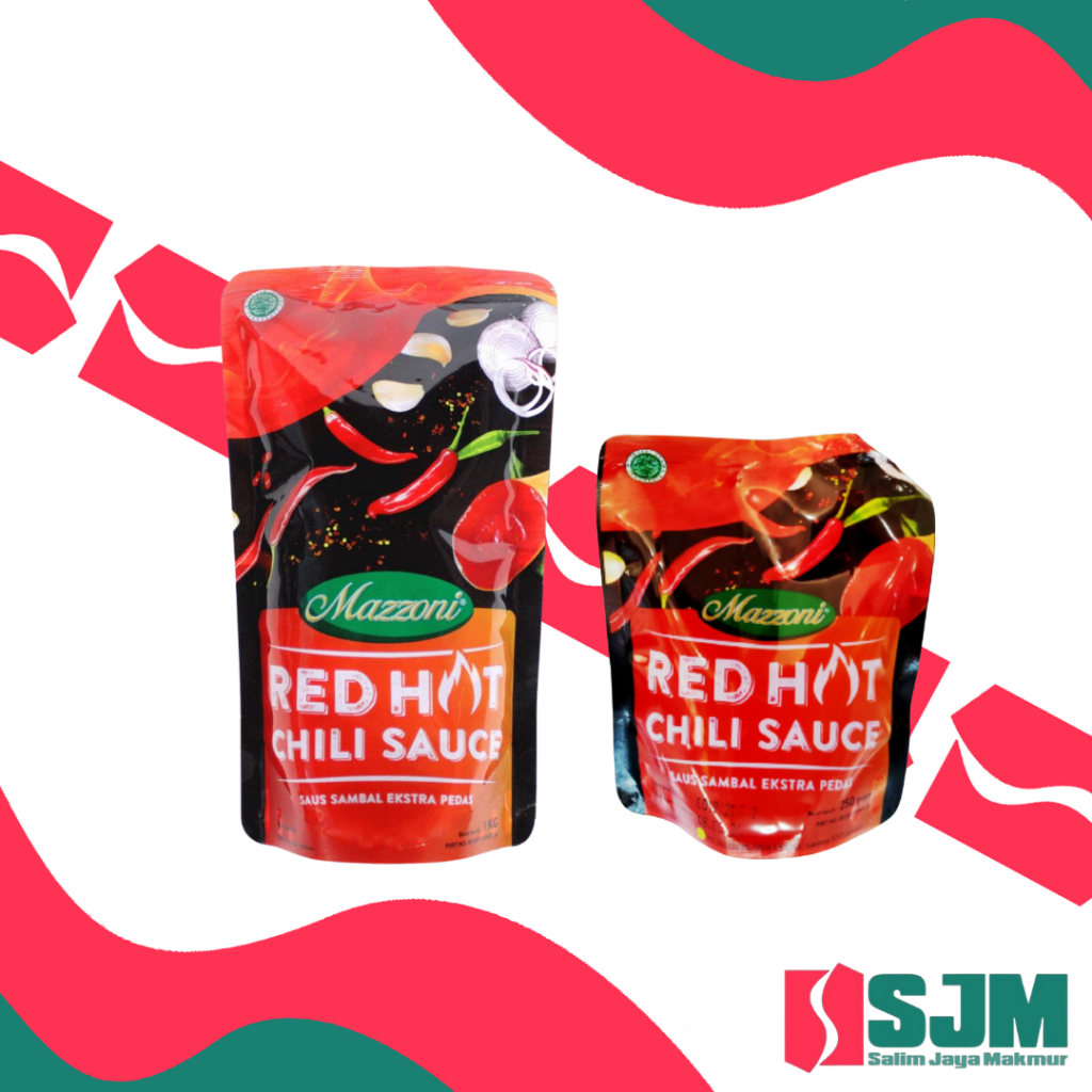 

Mazzoni Red Hot Sauce - Saus Pedas Merah