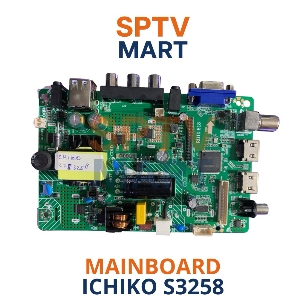 MAINBOARD TV ICHIKO S3258 - MB ICHIKO S3258