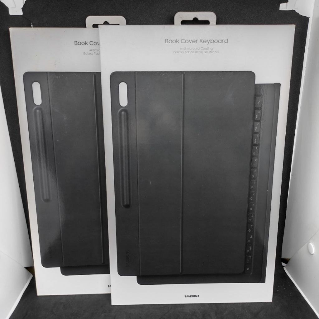 Book Cover Keyboard Samsung Galaxy Tab S8 Ultra ORIGINAL Resmi