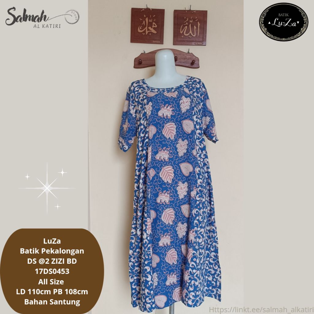 Daster Lowo LuZa Batik Pekalongan DS ZIZI BD