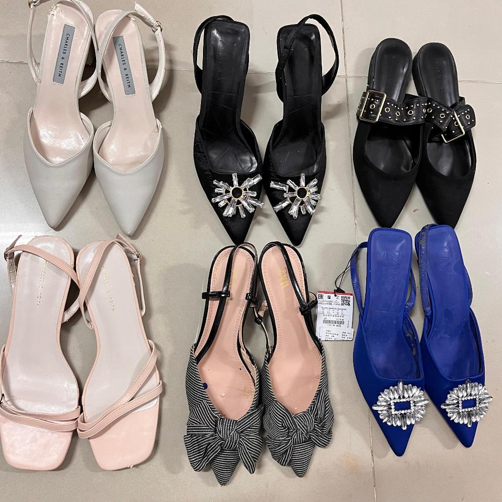 SEPATU WANITA ZARA , CHARLES AND KEITH, PEDRO REJECT SALE
