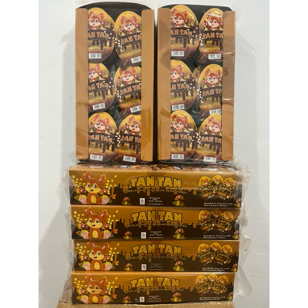 

TAN TAN Cokelat pasta ( isi 24 pas ) @13gr