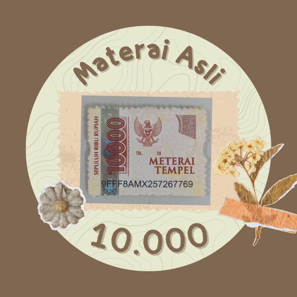 

MATERAI10.000 TEMPEL ORIGINAL