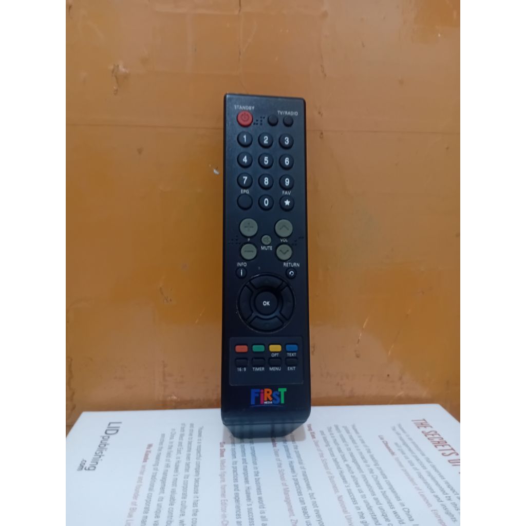 REMOTE TV STB FIRST MEDIA ORIGINAL
