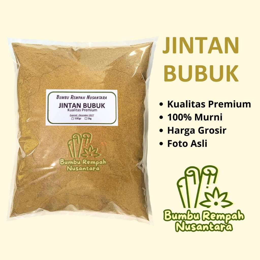 

Jintan bubuk 500g 1kg - Rempah Asli Murni | BUMBU REMPAH NUSANTARA | Bumbu Dapur Nusantara Grosir Murah