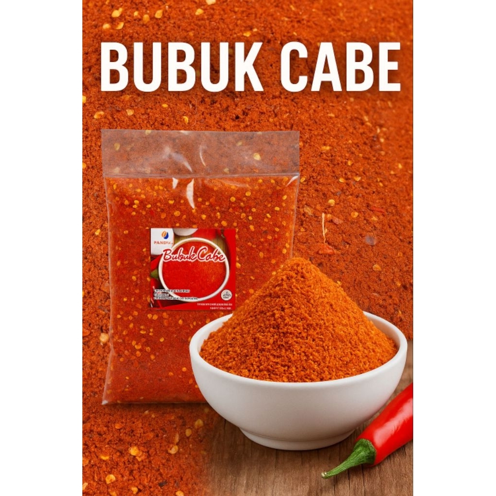 

BUBUK CABE KASAR PEDAS BON CABE ISI 1 KG