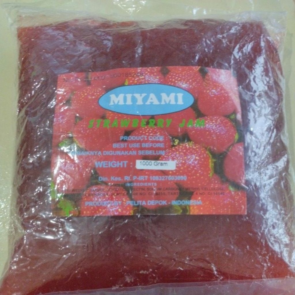 

MIYAMI strawberry jam 1000Gram