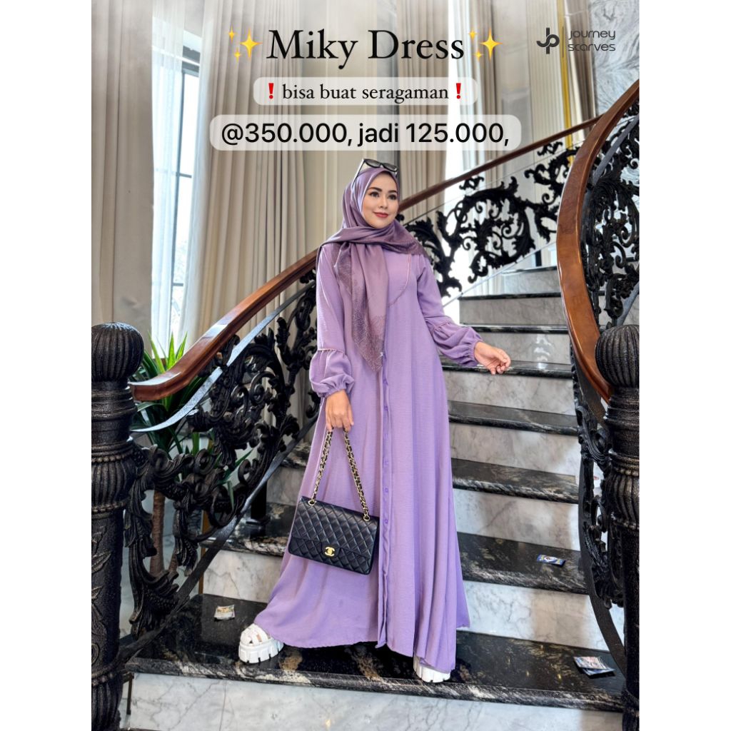 MIKY DRESS JP JOURNEY 100% ORI