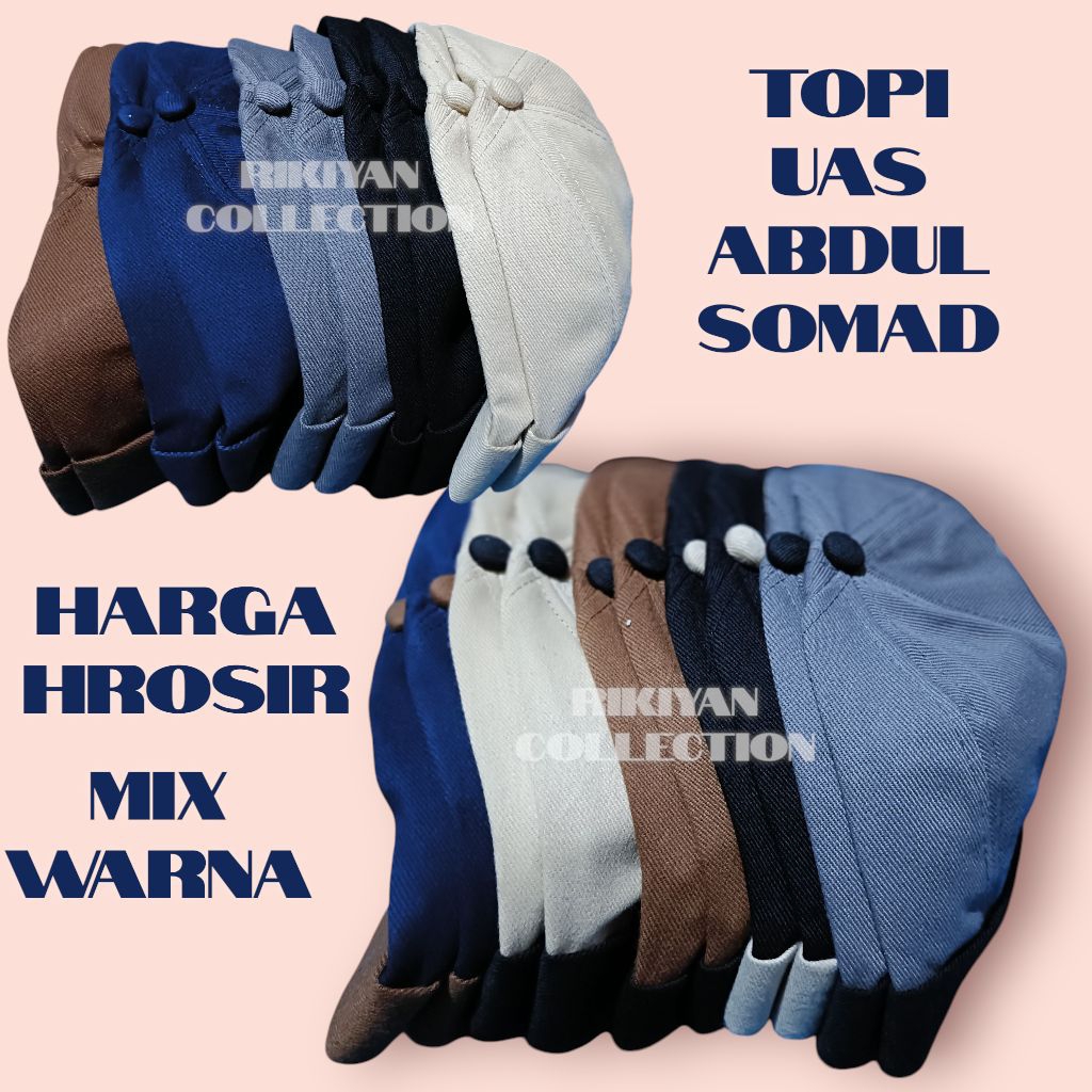 Topi uas topi Abdul Somad mikhiet uaspeci gaul(10pcs)