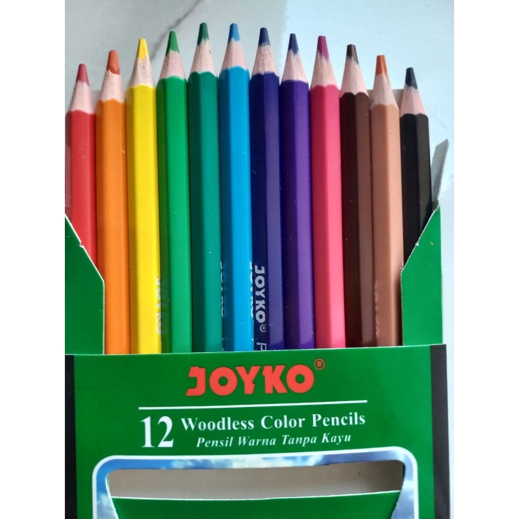 

Promo - joyko pensil 12 warna - pensil warna 12 pcs
