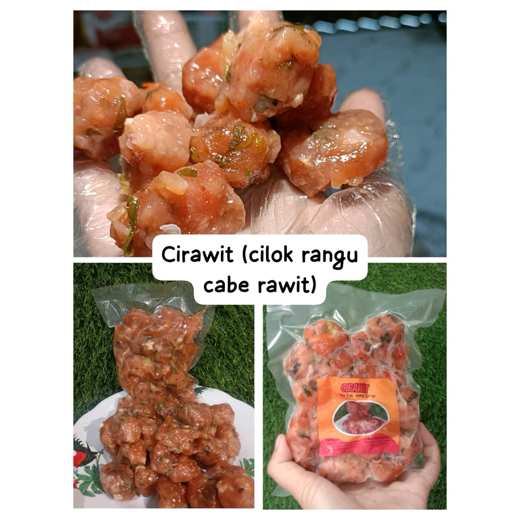 

Cirawit cilok tulang rangu cabe rawit Bu yuk ning grup terbaru /Viral/Seblak
