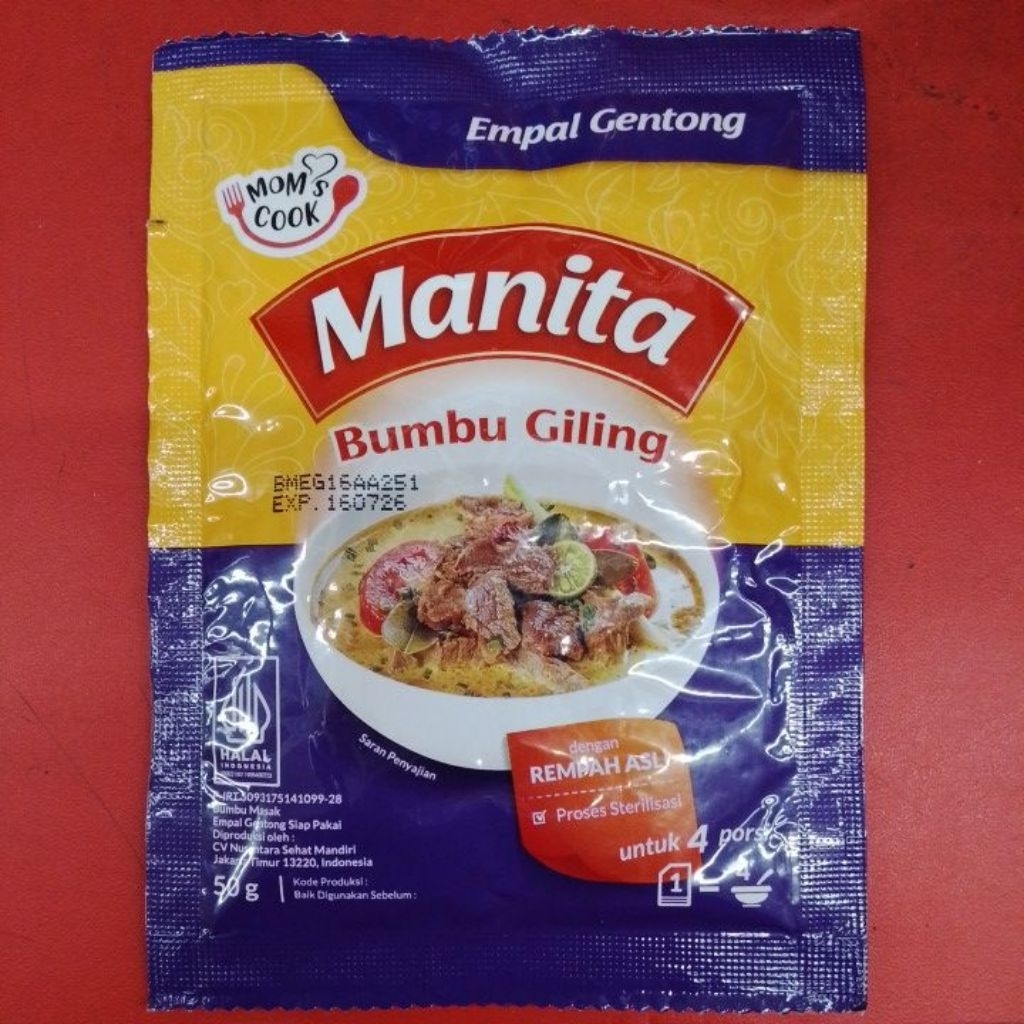 

bumbu empal gentong khas cirebon 50g