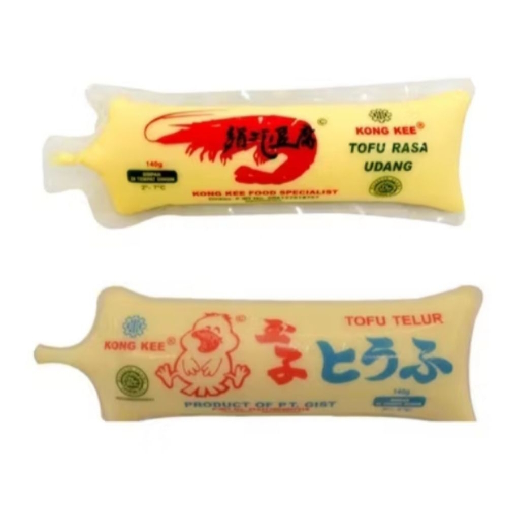 

TOFU KONGKEE KEMASAN 140GR/SAPO TAHU / TAHU UDANG/ TAHU UDANG/TAHU MAKANAN