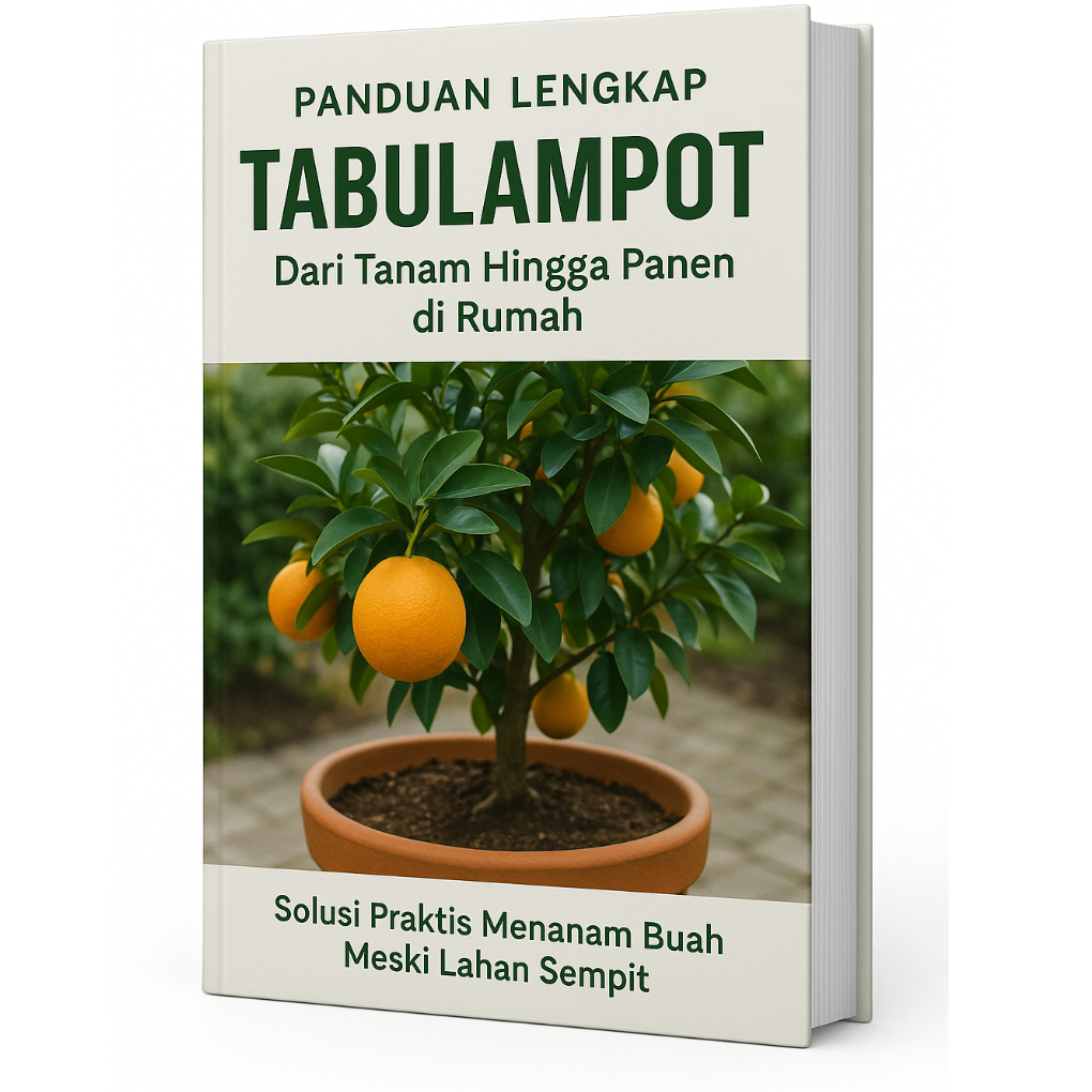 Buku Panduan Lengkap TABULAMPOT di Rumah, dari Mulai Tanam Hingga Panen