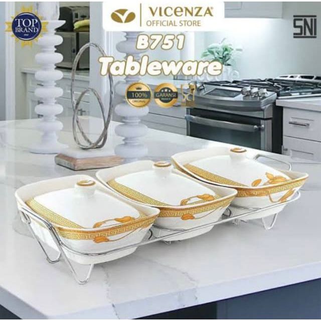 VICENZA ORIGINAL PRASMANAN  Set 3 Pcs B751