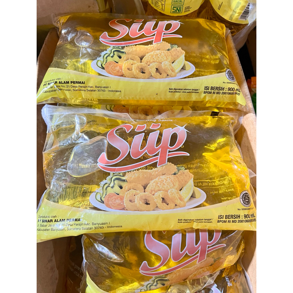 

Minyak Siip/ Minyak Goreng Sawit 900ml