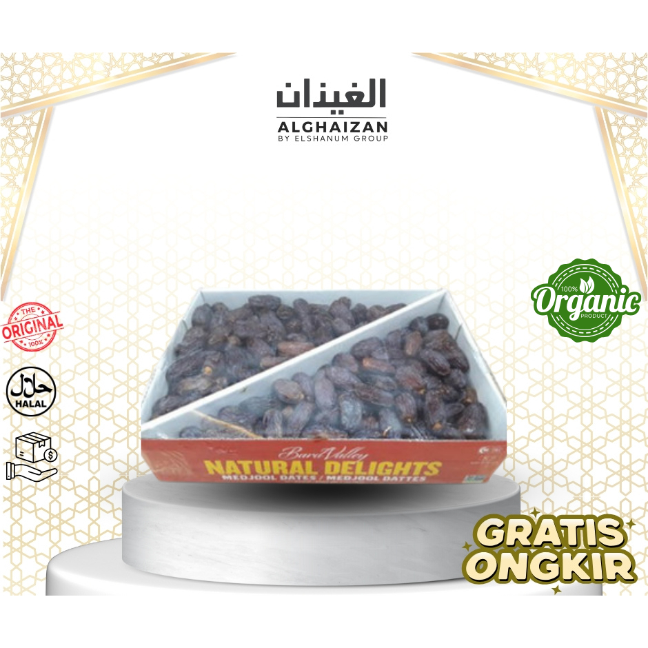 

Kurma Medjool Natural Delights 5kg / medjool California / Kurma Medjool / Kurma Raja / Kurma