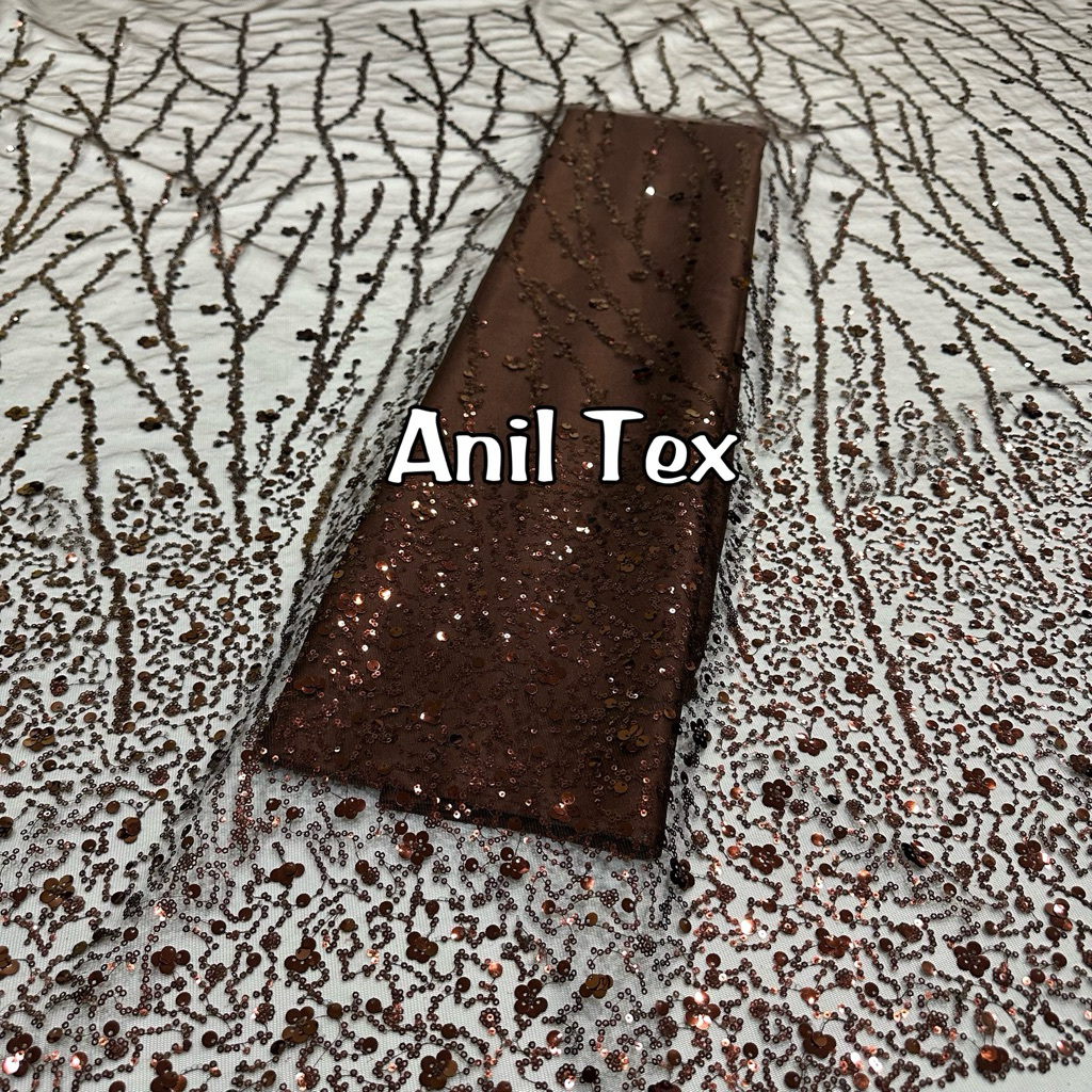 Kain Tile Payet Squin / Tile Payet Spankle / Tile Tulle Full Payet Premium