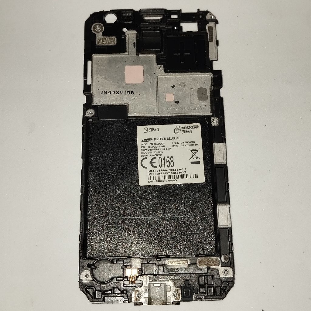 Frame LCD Samsung Galaxy J2 Prime