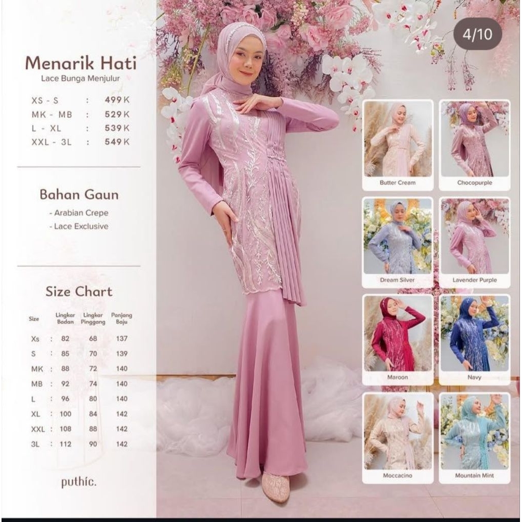 Preloved | Dress kondangan Puthic By Nissa.