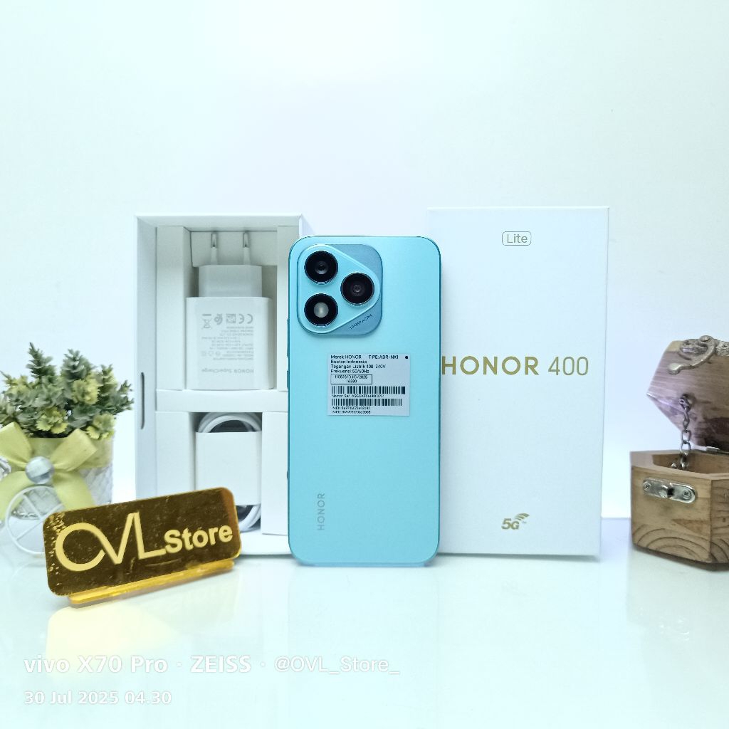 Honor 400 Lite 5G RAM 8/256 GB HP Second Original Bergaransi
