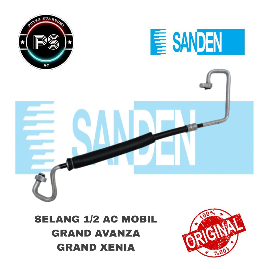 HOSE DISCHARGE SELANG 1/2  AC MOBIL GRAND AVANZA GRAND XENIA ORIGINAL SANDEN