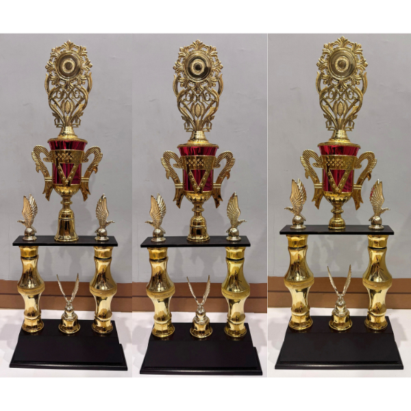 Trophy / Piala Kaki 2 Kayu Part CK