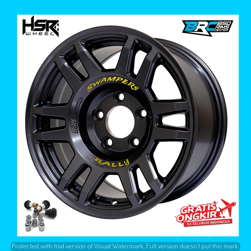 Velg mobil semi offroad ring 16 hsr swampers rush terios innova dkk