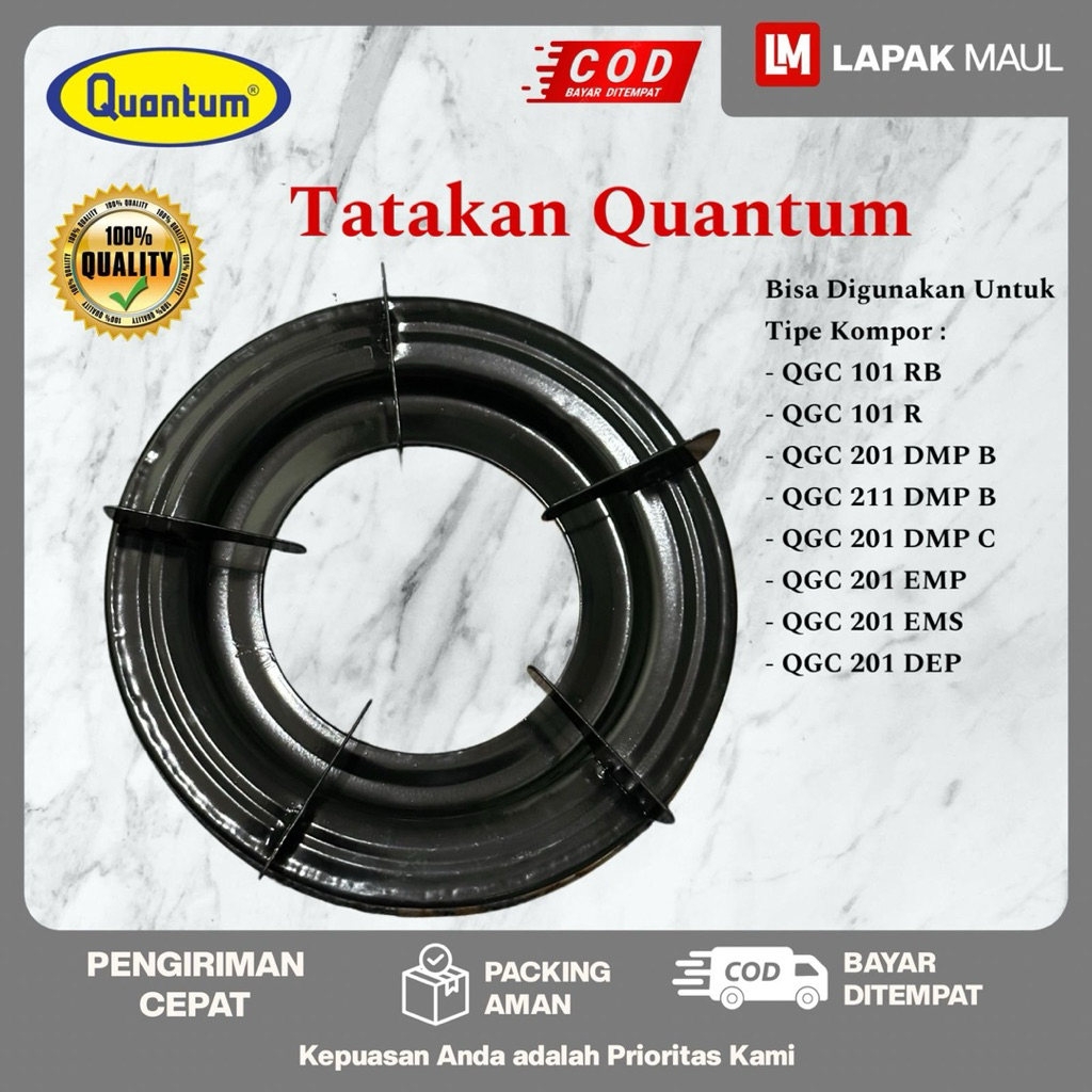 [COD] TATAKAN KOMPOR GAS QUANTUM/DUDUKAN KOMPOR GAS KAKI 5 QUANTUM