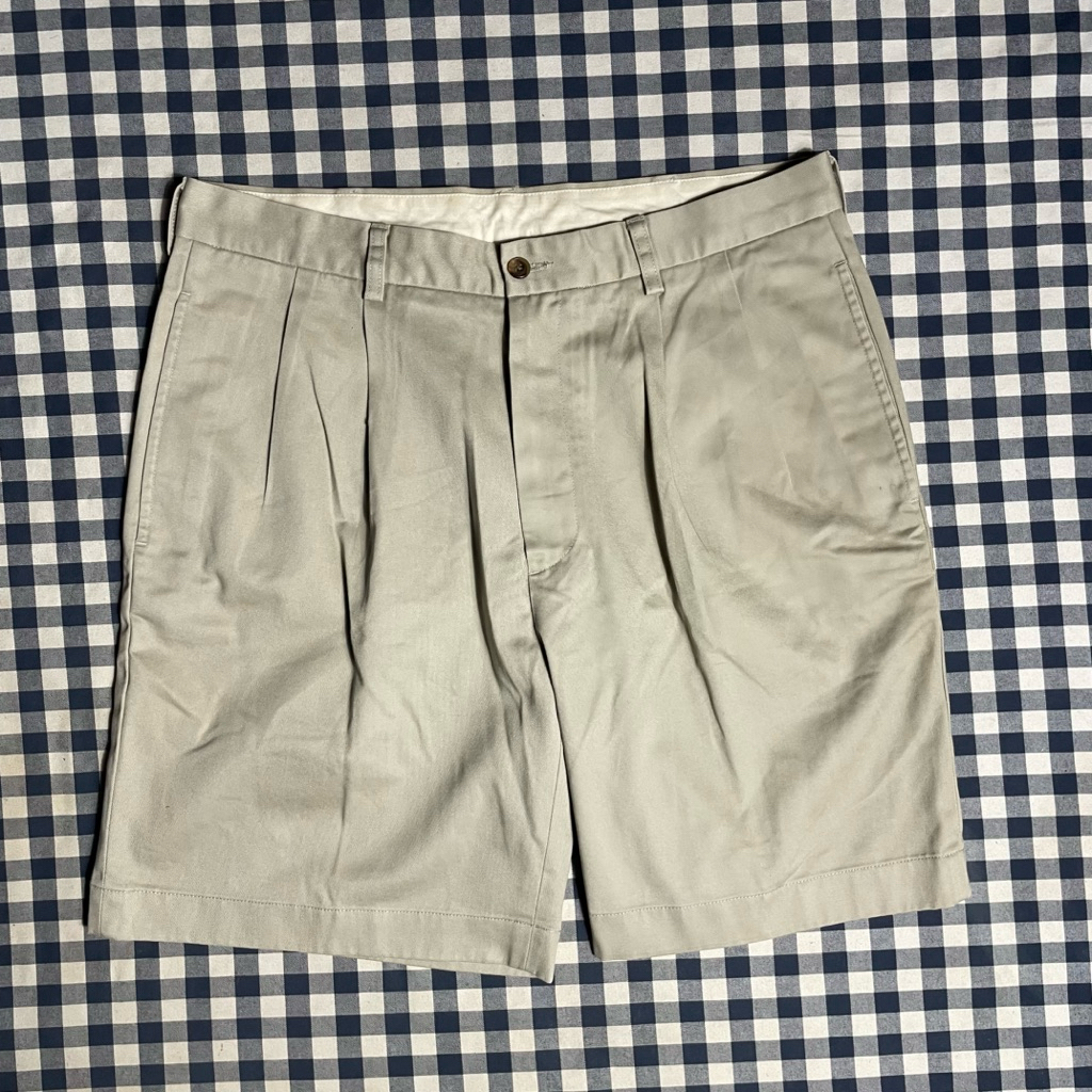Short Pants / Celana Pendek 346 BROOKS BROTHERS size 34 warna khaki