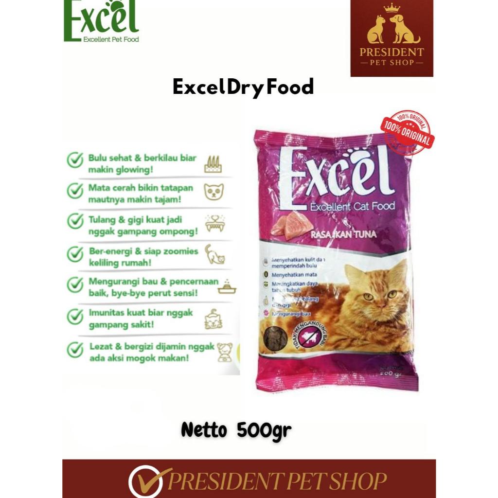 Makanan Kucing Dry Food - Excel Dry Food 500gr