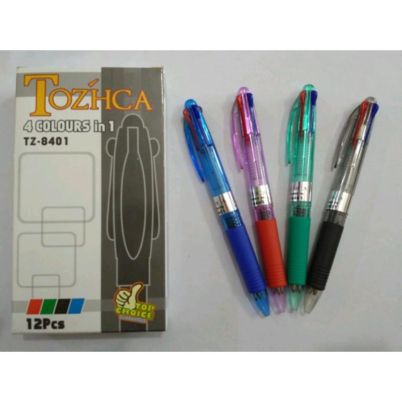 

[12 PCS] PULPEN 4 WARNA TOZĤCA 4 COLOURS IN 1 TZ-8401