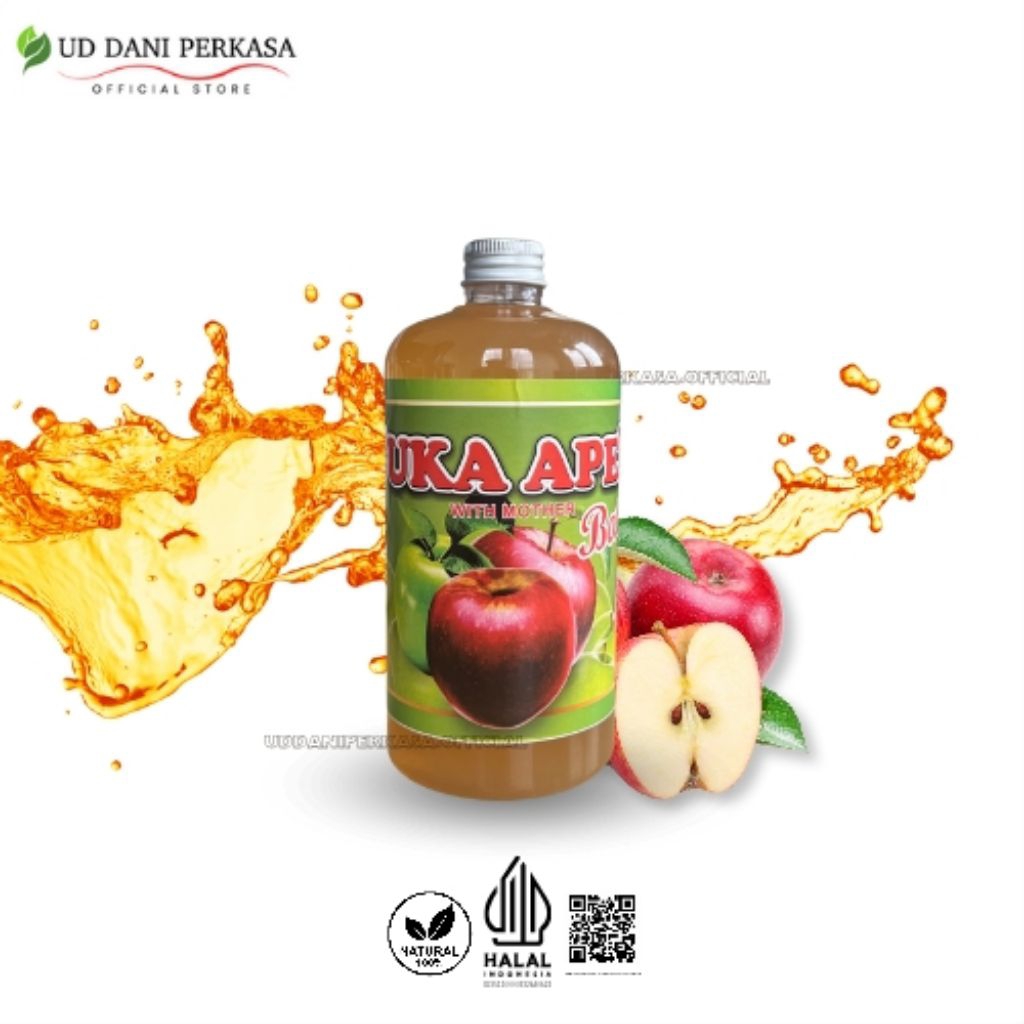 

CUKA APEL PREMIUM WITH MOTHER 500 ML