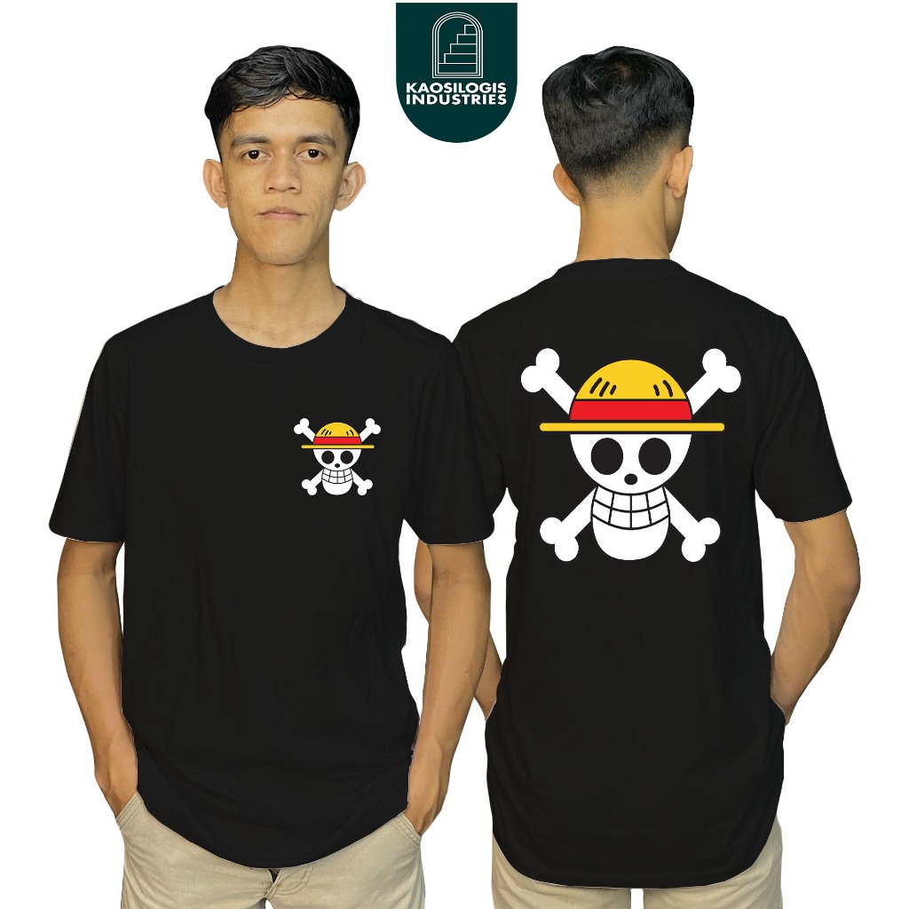 Kaos Mugiwara Logo Luffy One Piece Kaos Viral 2025 - Kaosilogis