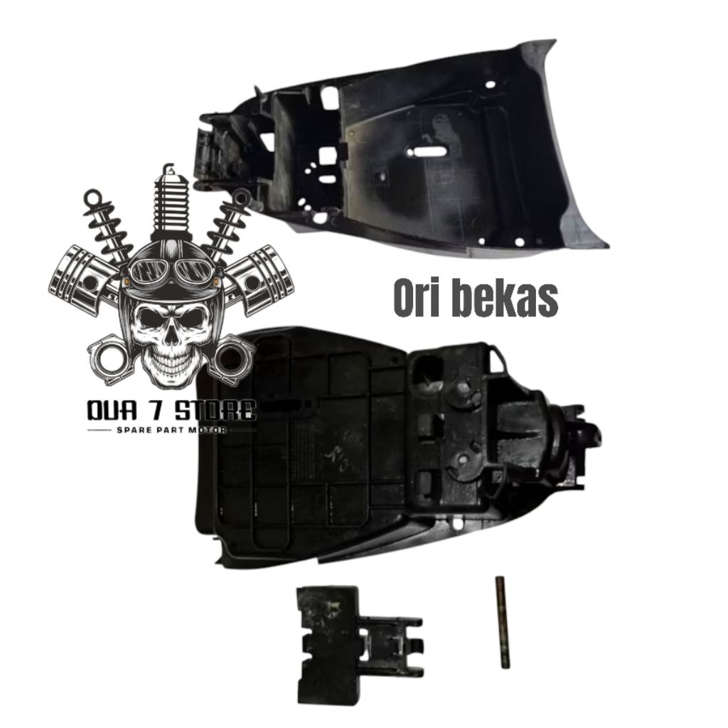 box bagasi wadah aki mio sporty mio smile original bekas