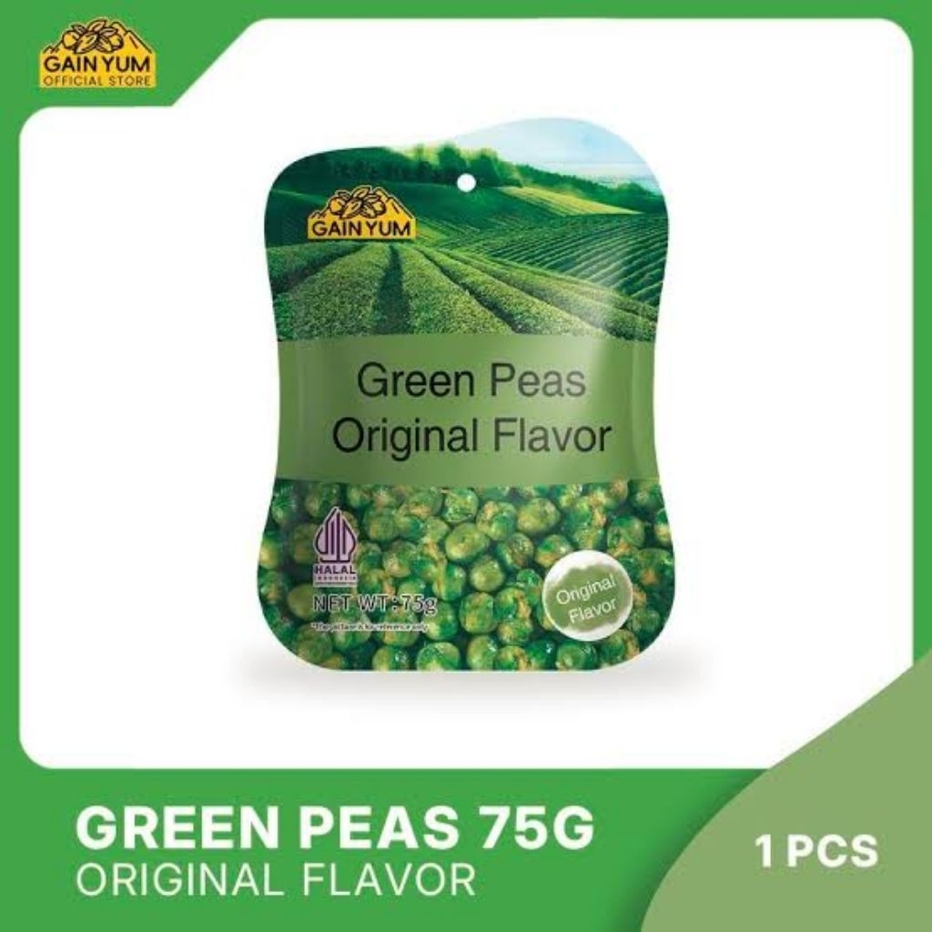 

CEMILAN SEHAT & BERGIZI KACANG POLONG GAIN YUM