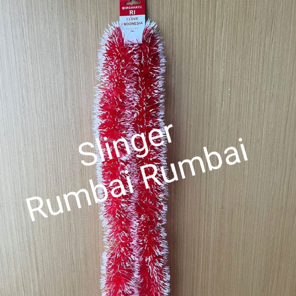 Slinger Merah Putih / Rumbai -Rumbai