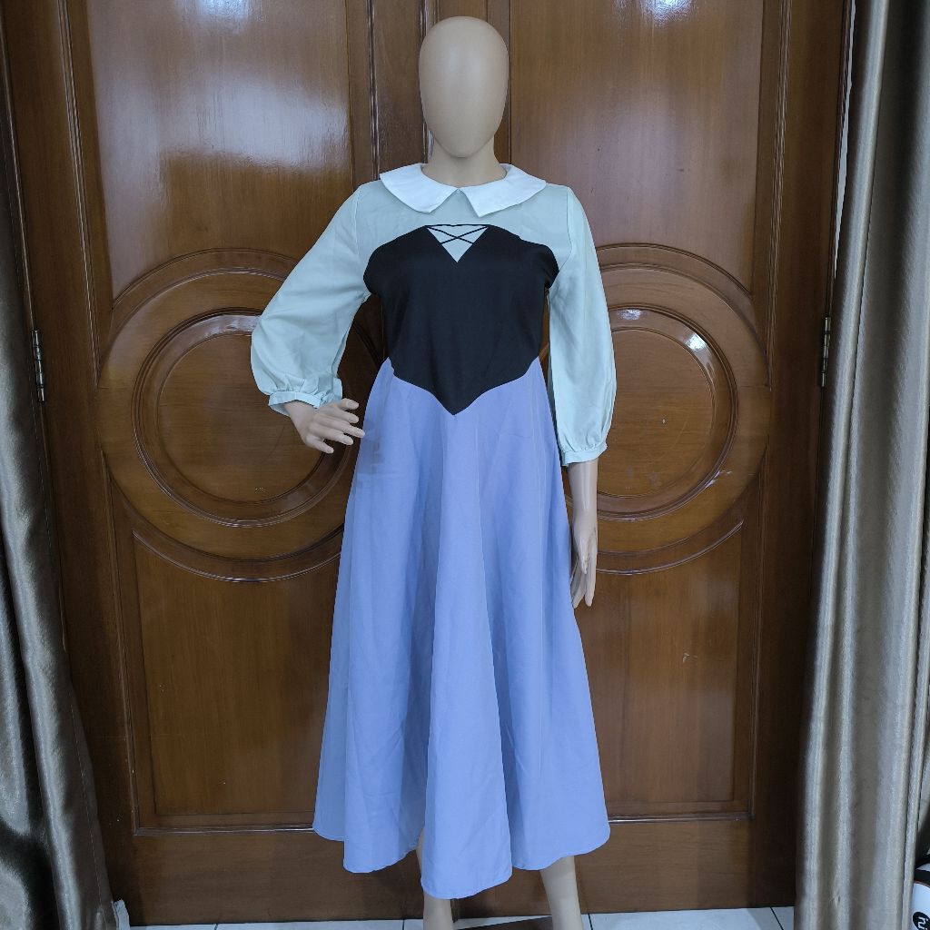 kostum princess dewasa longdress