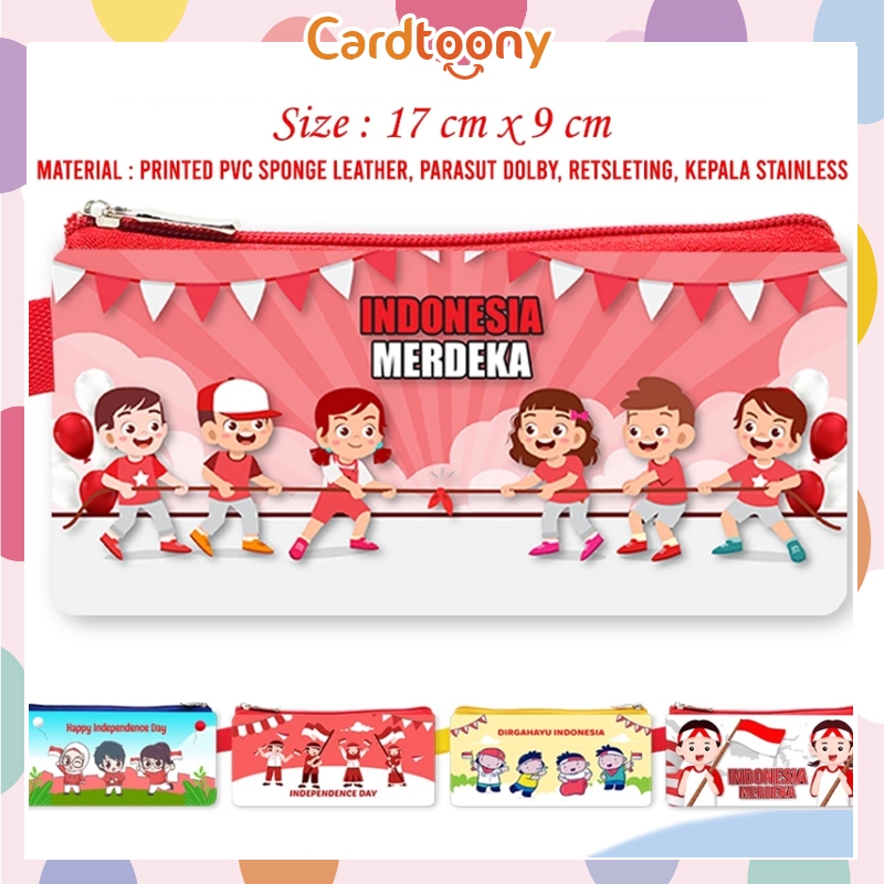 

Tempat Pensil Agustus Dirgahayu RI Kemerdekaan Independence Day Merdeka