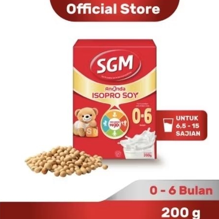 SGM Soya 0-6 bulan 200gr