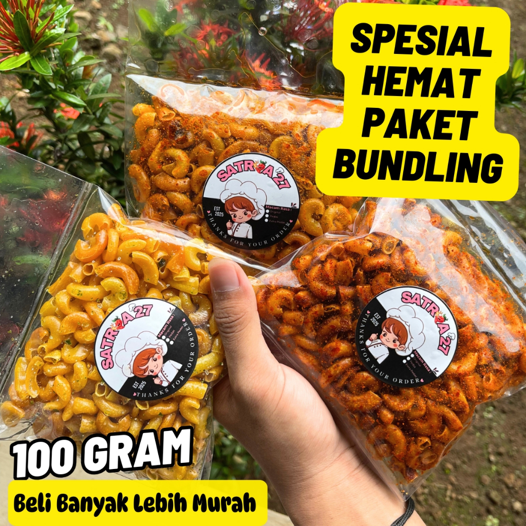 

PROMO HEMAT MAKARONI GROSIR TERMURAH PEDAS CIKRUH DAN ORIGINAL