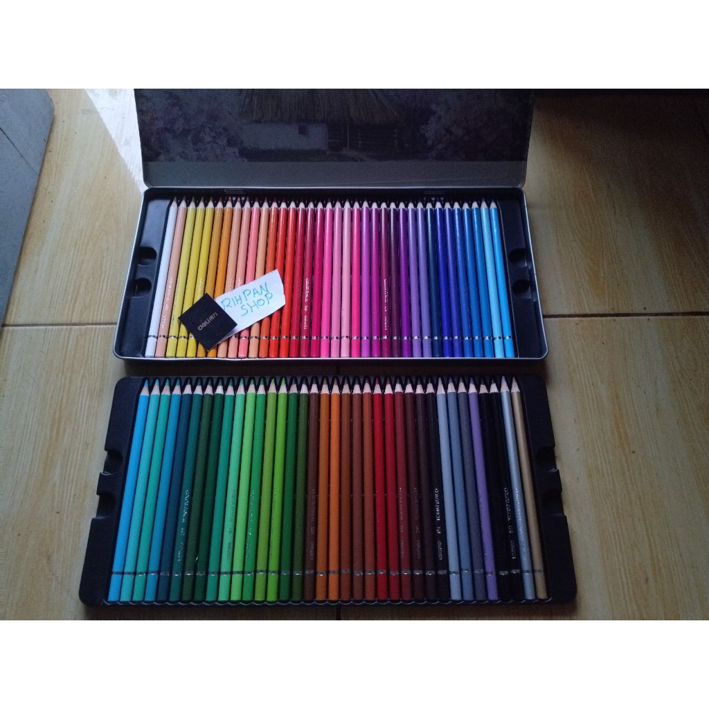 

DELI High-Grade Oil Color Pencil - 72 Warna