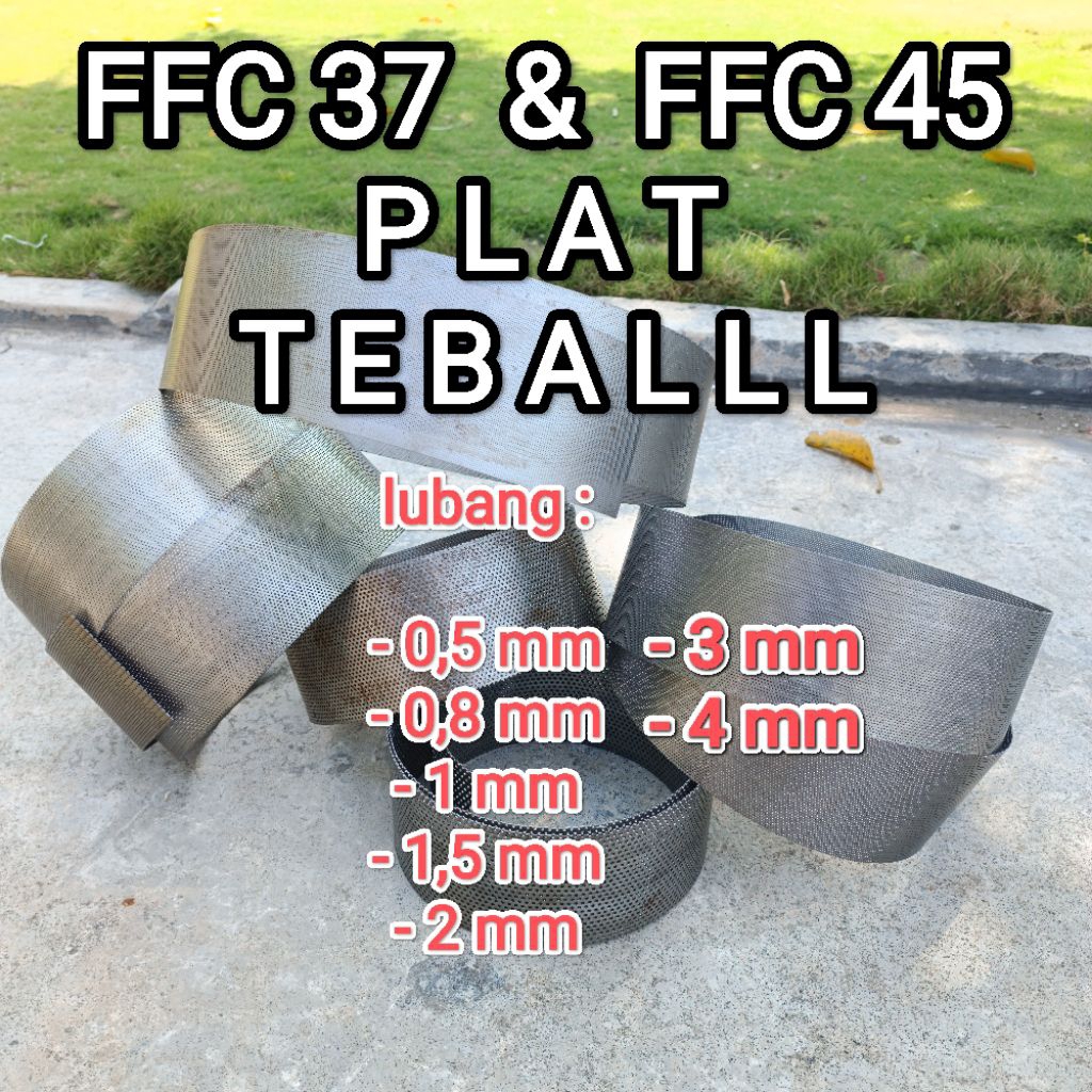 (TEBALL)saringan ffc37 ffc45 sarangan ffc 37 ffc 45  0,5mm 0.8mm, 1mm, 1,5mm 2mm 3mm 4mm sarangan se